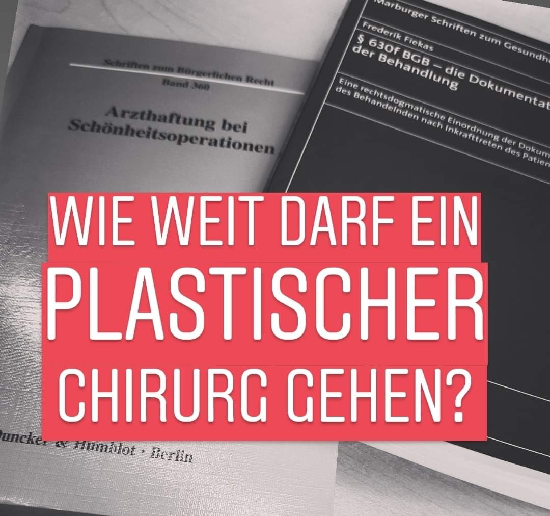 Wie weit darf ein plastischer Chirurg gehen?